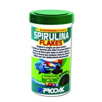 SPIRULINA FLAKES - spez. pflanzenfr. Süß- wasser Zierfische, 250 ml / 50 g