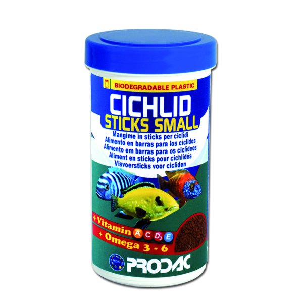 CICHLID STICKS SMALL - kleine /mittlere Chichliden/Barsche, 250 ml / 90 g