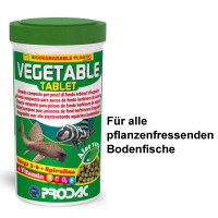 VEGETABLE TABLET - pflanzenfr. Boden Fische, Futtertabs, 250 ml / 160 g