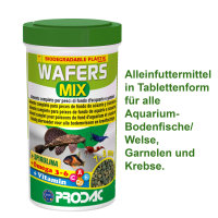 WAFERS MIX - Tabs für Garnelen, Krebse, Welse,  Bodenfische, 100 ml / 50 g