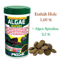 ALGAE WAFERS - Wels Tabs +Holz+Spirulina, für alle pflanzenfressenden Bodenfische, 10 KG