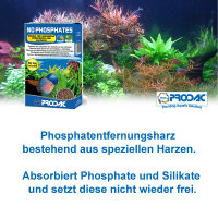 NO PHOSPHATES 200 ml - Phosphatentfernungsharz für Süß- und Meerwasseraquarien