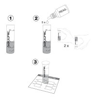 Eisen-Wassertest Fe IRON, Eisengehalt