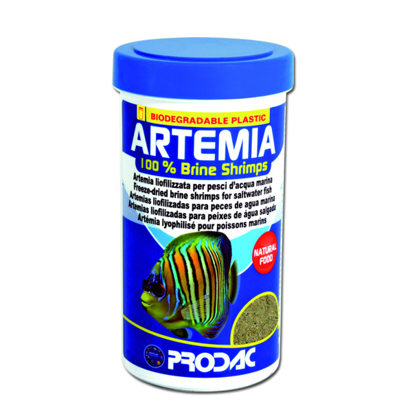 ARTEMIA - 100% Brine Shrimps, gefrier- getrocknete Würfel, 250 ml / 20 g