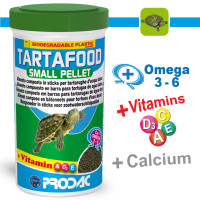 Futter Pellets für kleine Süßwasser Schildkröten - TARTAFOOD SMALL PELLET, 100 ml / 35 g