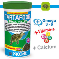 TARTAFOOD SMALL PELLET - kleine Süßwasserschildkröten Alleinfuttermitteln, 100 ml / 35 g