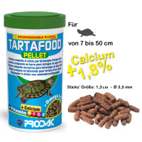 TARTAFOOD PELLET - Süßwasserschildkröten Alleinfuttermittel, 1,2 L / 350 g