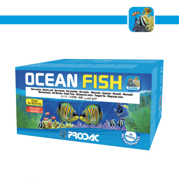 OCEAN FISH 600 lt/20 kg FISH SALT