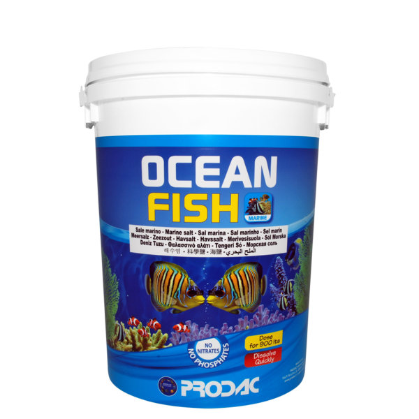 OCEAN FISH 900 lt/30 kg FISH SALT im Eimer
