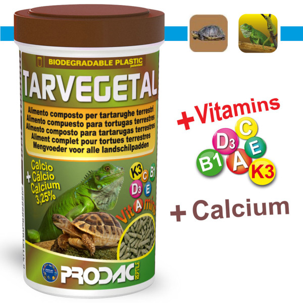TARVEGETAL - Alleinfuttermittel Stick für Landschildkröten und Echsen