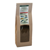 Fischfutter, fleischfr. Tanganjika-Barsche, Granulat Futter 0,8-1,2 mm, 280g / 500ml