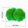 Nano Pilzlederkoralle, 6 x 4 x 2,5 cm, Mushrooms, Nachbildung grün