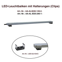 SET2: Meerwasser Aquarium - 150cm LED-Leuchtbalken, 2 Leisten, Tageslicht + Blau mit Trafo + Verteiler