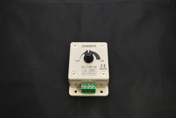 LED-DIMMER-1Kanal Output: 12V, 8A, 96W