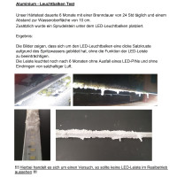 LED- Erweiterungs- /Ersatz-Leuchtbalken BLAU für Meerwasser-Aquarien, 80cm, ohne Trafo