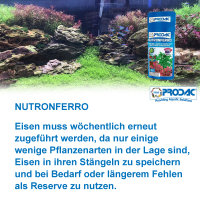 NUTRONFERRO PROFESSIONAL - Wasserpflanzen Eisendünger