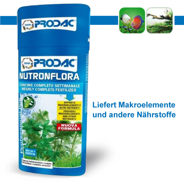 NUTRONFLORA Professional - Wasserpflanzen-Dünger
