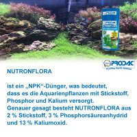 NUTRONFLORA Professional - Wasserpflanzen-Dünger