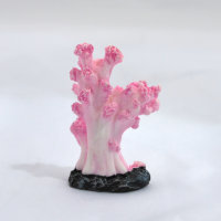 Nano Koralle, 3,5 x 2 x 5,5 cm, Nachbildung rosa